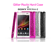 Sony Xperia C Glitter Plactic Hard Case