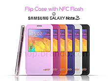 Samsung Galaxy Note 3 Flip Case with NFC Flash