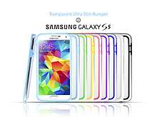 Samsung Galaxy S5 Transparent Ultra Slim Bumper