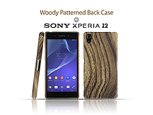 Sony Xperia Z2 Woody Patterned Back Case