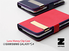 Zenus Luna Money Clip Case For Samsung Galaxy S5