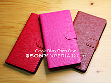 Sony Xperia T2 Ultra Classic Diary Cover Case