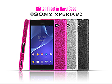 Sony Xperia M2 Glitter Plactic Hard Case