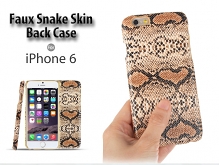 iPhone 6 / 6s Faux Snake Skin Back Case