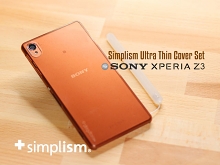 Simplism Ultra Thin Cover Set for Sony Xperia Z3