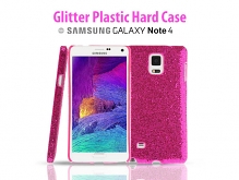 Samsung Galaxy Note 4 Glitter Plactic Hard Case