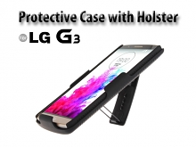 LG G3 Protective Case with Holster