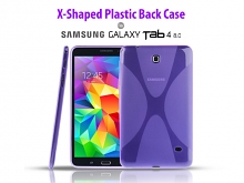 Samsung Galaxy Tab 4 8.0 X-Shaped Plastic Back Case