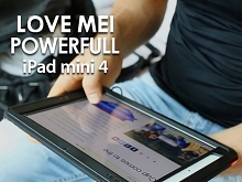 LOVE MEI iPad mini 4 Powerful Bumper Case
