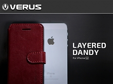 Verus Dandy Layered K Leather Case for iPhone SE
