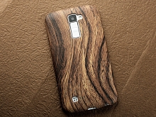 LG K10 Woody Patterned Back Case