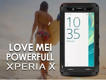 LOVE MEI Sony Xperia X Powerful Bumper Case