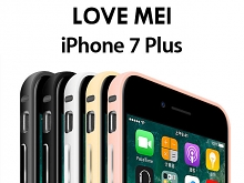LOVE MEI iPhone 7 Plus Curved Metal Bumper