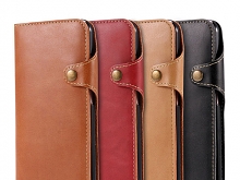 Leather Flip Card Case for Sony Xperia X