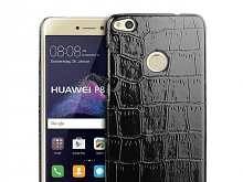 Huawei P8 Lite (2017) Crocodile Leather Back Case