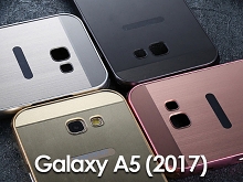 Samsung Galaxy A5 (2017) A5200 Metallic Bumper Back Case