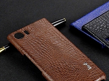 Imak Crocodile Leather Back Case for BlackBerry KEYone