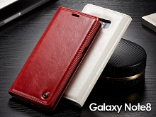 Samsung Galaxy Note8 Magnetic Flip Leather Wallet Case
