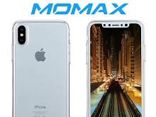 Momax Ultra Thin Clear Hard Case for iPhone X