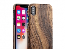 iPhone X Woody Patterned Back Case