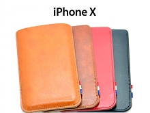 iPhone X Leather Sleeve