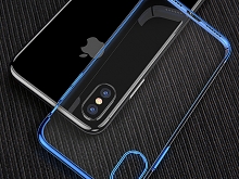iPhone X Shining Plating Clear Case