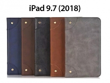 iPad 9.7 (2018) Retro Leather Book Case