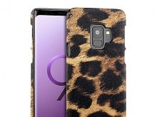 Samsung Galaxy S9 Embossed Leopard Stripe Back Case