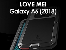 LOVE MEI Samsung Galaxy A6 (2018) Powerful Bumper Case