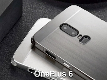 OnePlus 6 Metallic Bumper Back Case