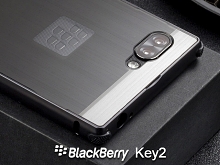 BlackBerry Key2 Metallic Bumper Back Case