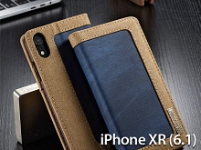 iPhone XR (6.1) Jeans Leather Wallet Case