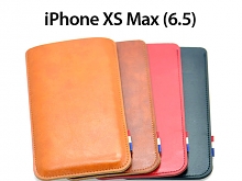 iPhone XS Max (6.5) Leather Sleeve