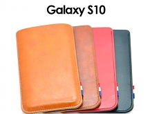 Samsung Galaxy S10 Leather Sleeve