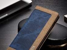 Samsung Galaxy S10+ Jeans Leather Wallet Case