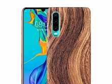 Huawei P30 Woody Patterned Back Case