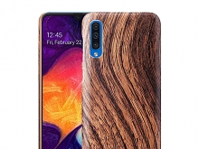 Samsung Galaxy A50 Woody Patterned Back Case
