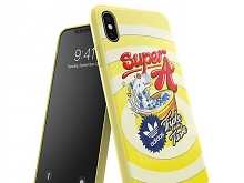 Adidas Originals BODEGA FW19 Molded Case (Yellow) for iPhone X / XS (5.8)
