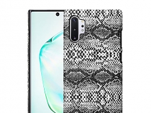 Samsung Galaxy Note10+ / Note10+ 5G Faux Snake Skin Back Case