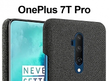 OnePlus 7T Pro Fabric Canvas Back Case