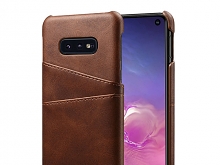 Samsung Galaxy S10e Claf PU Leather Case with Card Holder