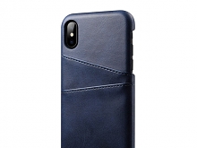 iPhone XS (5.8) Claf PU Leather Case with Card Holder