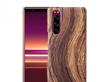 Sony Xperia 5 Woody Patterned Back Case