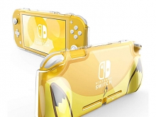 Mumba Clear Cover with TPU Grip (Yellow) for Nintendo Switch Lite