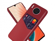 Huawei Mate 30 Two-Tone Leather Case with Card Holder