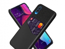Samsung Galaxy A50s Two-Tone Leather Case with Card Holder