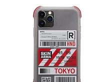 Skinarma Matte Airport Boarding Pass Ticket Case (Tokyo) for iPhone 11 Pro (5.8)