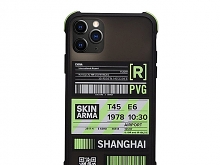 Skinarma Matte Airport Boarding Pass Ticket Case (Shanghai) for iPhone 11 Pro (5.8)
