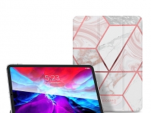 i-Blason Cosmo Slim Designer Case (Pink Marble) for iPad Pro 11 (2020)