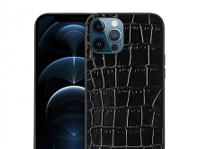 iPhone 12 Pro Max (6.5) Crocodile Leather Back Case